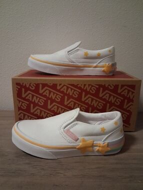 NIB Vans Star Toddler Slip Ons